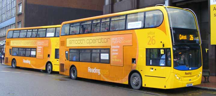 Reading Buses Alexander Dennis Enviro400H 204 & 205